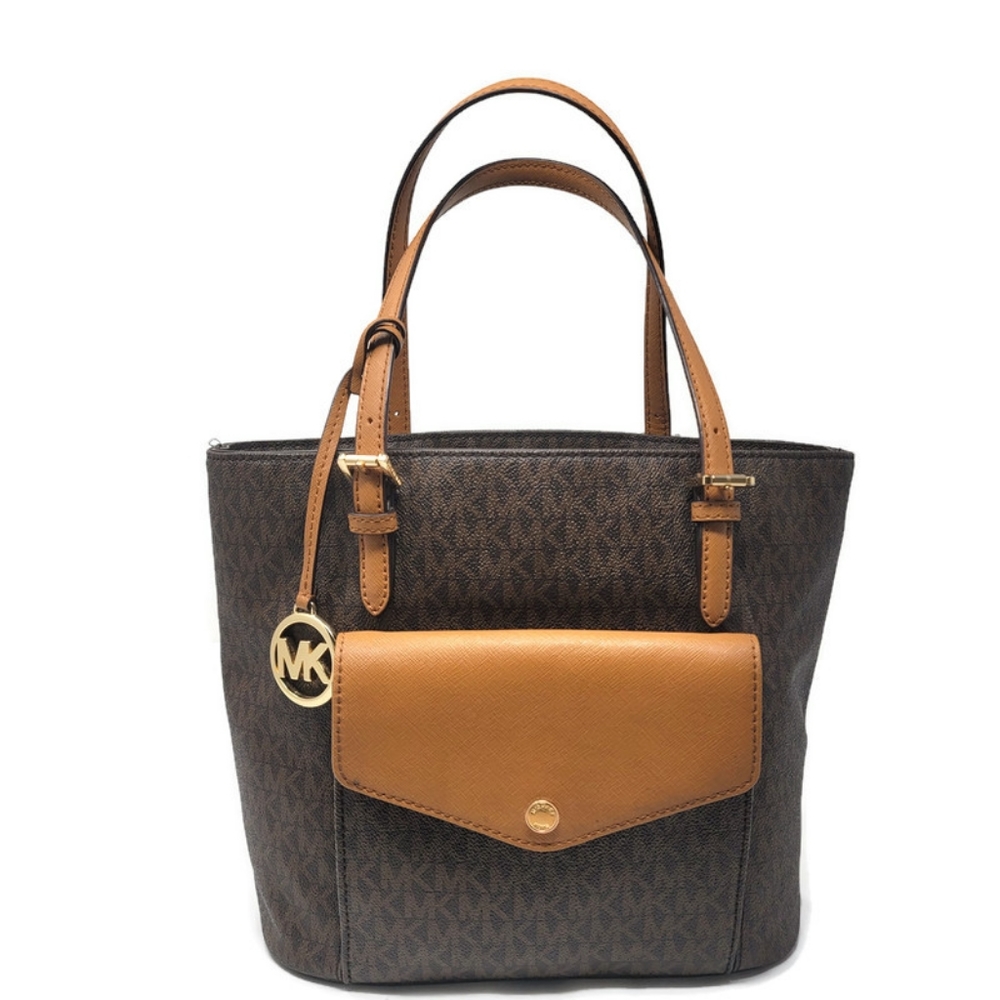 Micheal kors Jet set pocket tote